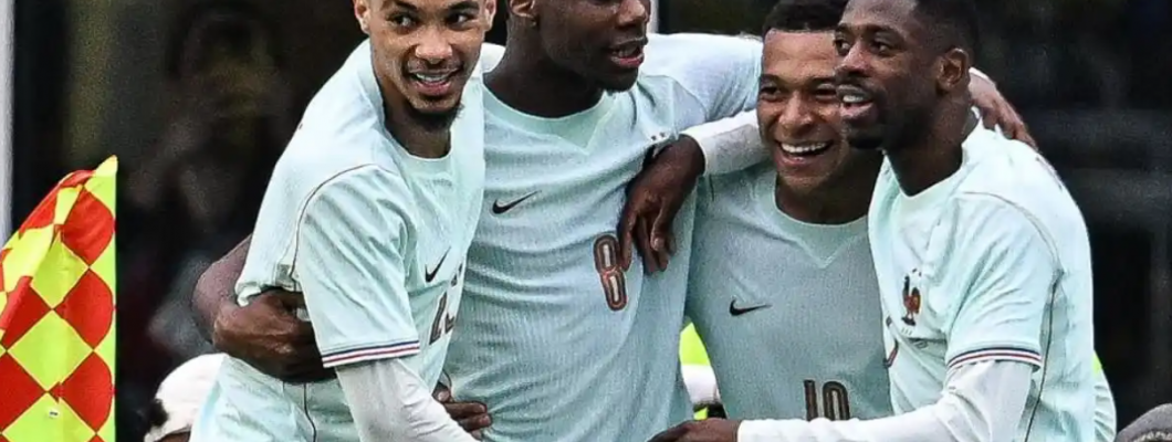 La France s'impose 2-1 face au Brésil à 10