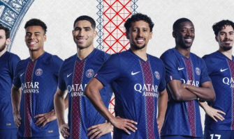 Le Paris Saint-Germain dévoile son nouveau maillot domicile pour la nouvelle saison