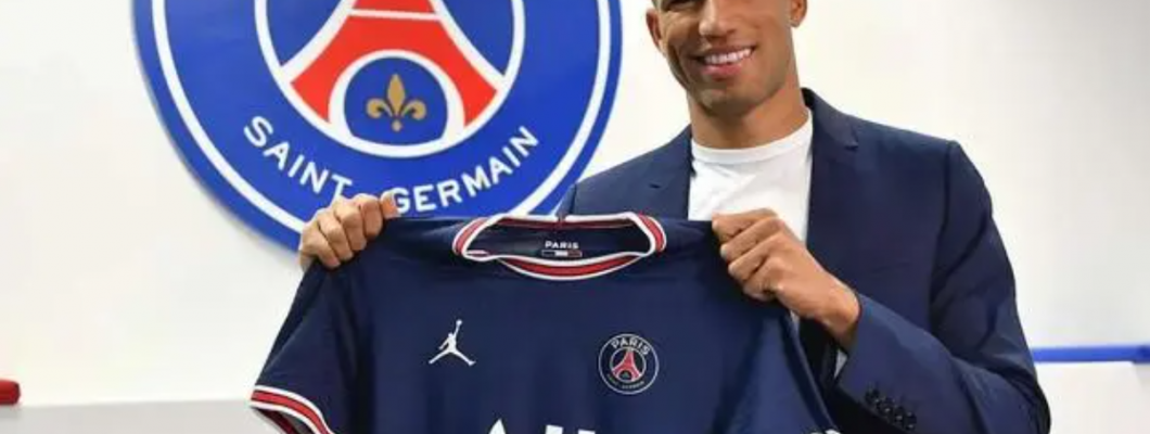 Achraf a finalisé la prolongation de son contrat avec le Paris Saint-Germain