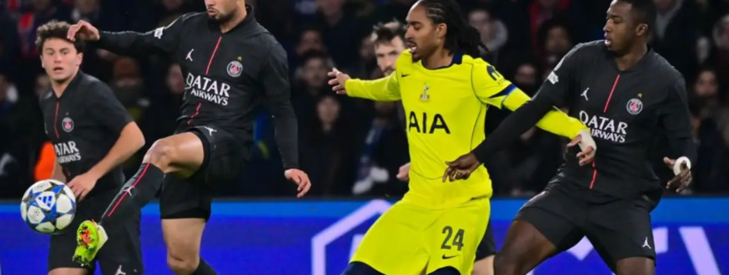 Paris Saint-Germain 5-3 Tottenham Hotspur en Ligue des Champions
