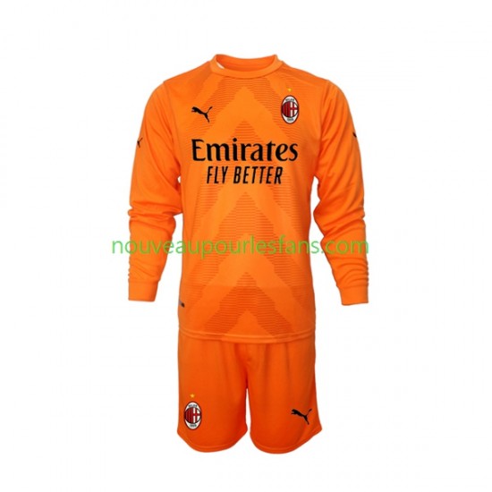 Maillot AC Milan Gardien Enfant Tenue 3ème 2022-2023 Manche Longue