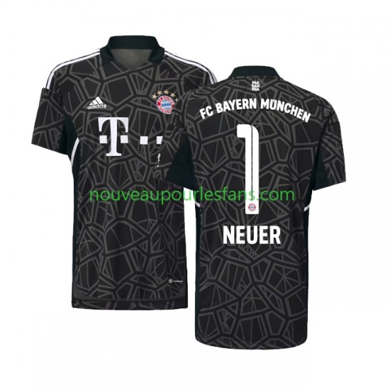 Maillot Bayern Munich Manuel Neuer 1 Gardien Homme Tenue Extérieur 2022-2023 Manche Courte