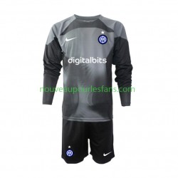 Maillot Inter Milan Gardien Enfant Tenue Domicile 2022-2023 Manche Longue