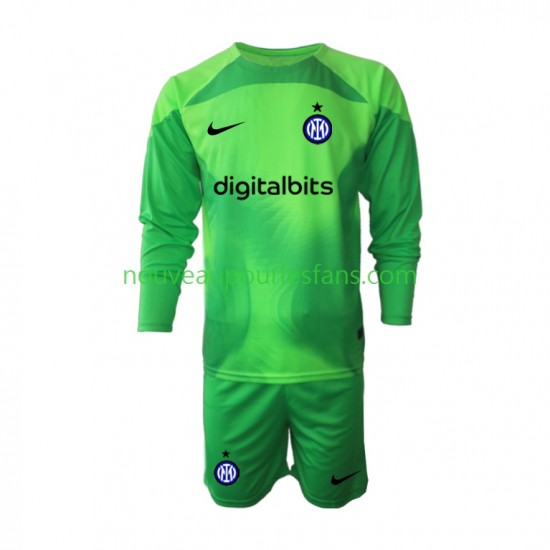 Maillot Inter Milan Gardien Enfant Tenue 3ème 2022-2023 Manche Longue