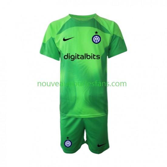 Maillot Inter Milan Gardien Enfant Tenue 3ème 2022-2023 Manche Courte