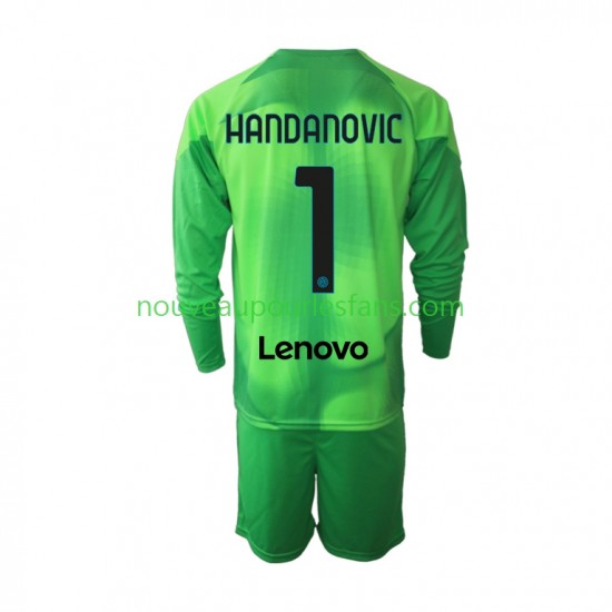 Maillot Inter Milan Samir Handanovic 1 Gardien Enfant Tenue 3ème 2022-2023 Manche Longue