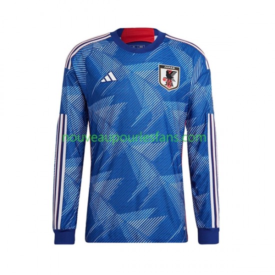 Maillot Japon Homme Tenue Domicile Coupe du Monde 2022 Manche Longue