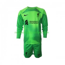Maillot Liverpool Gardien Enfant Tenue 3ème 2022-2023 Manche Longue
