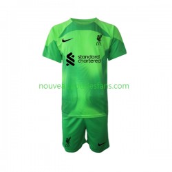 Maillot Liverpool Gardien Enfant Tenue 3ème 2022-2023 Manche Courte