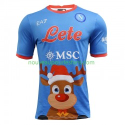 Maillot Naples Xmas Homme Tenue Domicile 2022-2023 Manche Courte