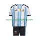 Maillot Argentine Enfant Tenue Domicile Coupe du Monde 2026 Manche Courte