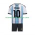 Maillot Argentine Lionel Messi 10 Enfant Tenue Domicile Coupe du Monde 2026 Manche Courte