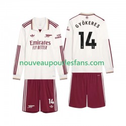 Maillot Arsenal Gyokeres 14 Enfant Tenue 3ème 2025-2026 Manche Longue
