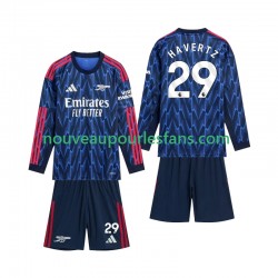 Maillot Arsenal Havertz 29 Enfant Tenue Extérieur 2025-2026 Manche Longue
