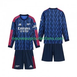 Maillot Arsenal Enfant Tenue Extérieur 2025-2026 Manche Longue