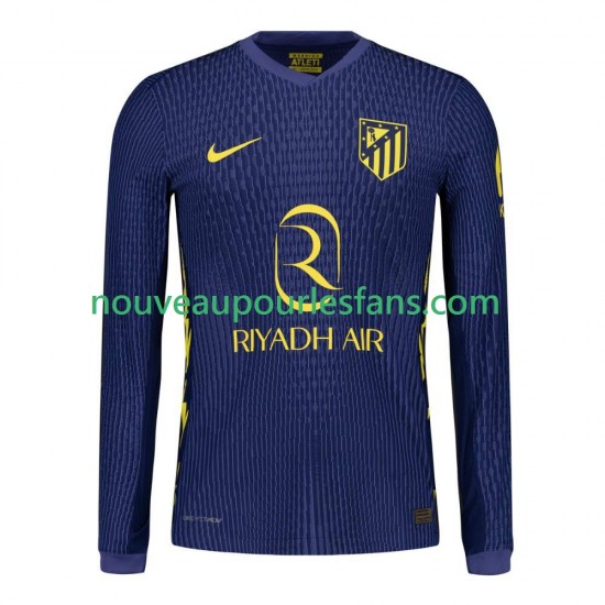 Maillot Atlético Madrid Homme Tenue Extérieur 2025-2026 Manche Longue