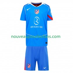 Maillot Atlético Madrid Enfant Tenue 3ème 2025-2026 Manche Courte