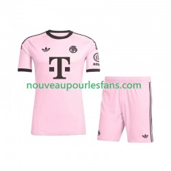Maillot Bayern Munich UCL Gardien Enfant Tenue 3ème 2025-2026 Manche Courte