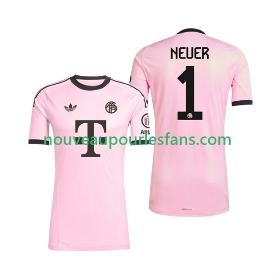 Maillot Bayern Munich Manuel Neuer 1 UCL Gardien Homme Tenue 3ème 2025-2026 Manche Courte