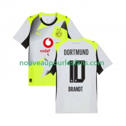 Maillot Borussia Dortmund Julian Brandt 10 Homme Tenue Extérieur 2025-2026 Manche Courte