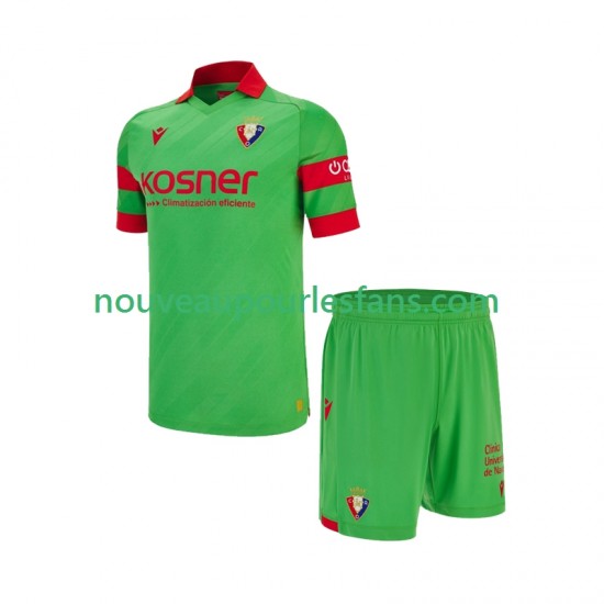 Maillot CA Osasuna Enfant Tenue Extérieur 2025-2026 Manche Courte