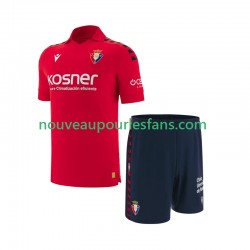 Maillot CA Osasuna Enfant Tenue Domicile 2025-2026 Manche Courte