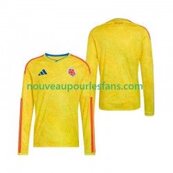 Maillot Colombie Homme Tenue Domicile Coupe du Monde 2026 Manche Longue