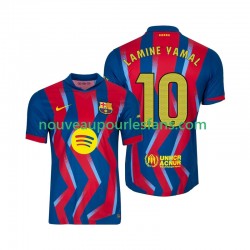Maillot FC Barcelone Lamine Yamal 10 Homme Tenue 4ème 2025-2026 Manche Courte
