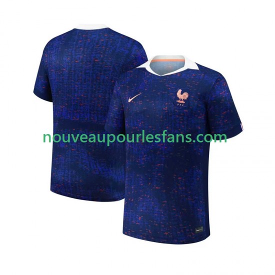 Maillot France Homme Tenue Domicile 2025 Manche Courte