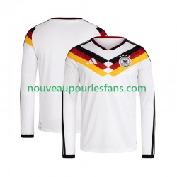Maillot Allemagne Homme Tenue Domicile Coupe du Monde 2026 Manche Longue