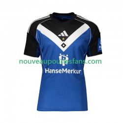 Maillot Hamburger SV Homme Tenue Extérieur 2025-2026 Manche Courte
