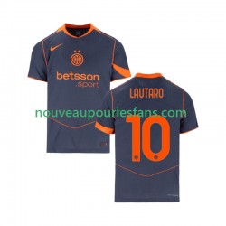 Maillot Inter Milan Lautaro Martinez 10 Homme Tenue 3ème 2025-2026 Manche Courte