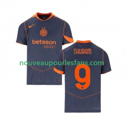 Maillot Inter Milan Marcus Thuram 9 Homme Tenue 3ème 2025-2026 Manche Courte