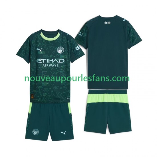 Maillot Manchester City Enfant Tenue 4ème 2025-2026 Manche Courte