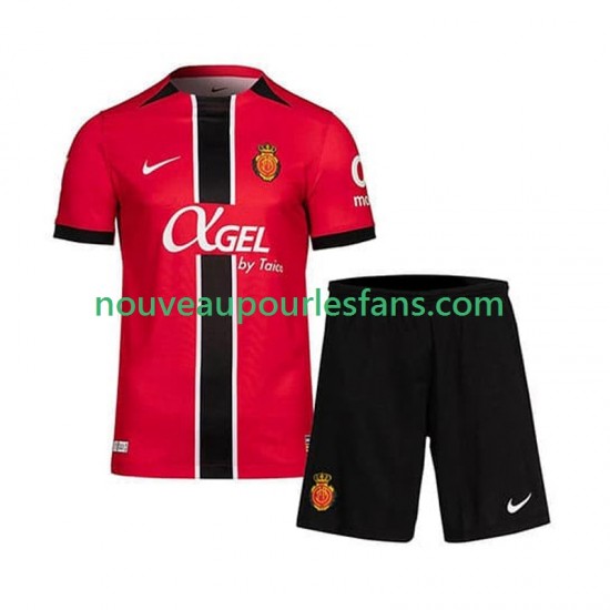 Maillot RCD Mallorca Enfant Tenue Domicile 2025-2026 Manche Courte