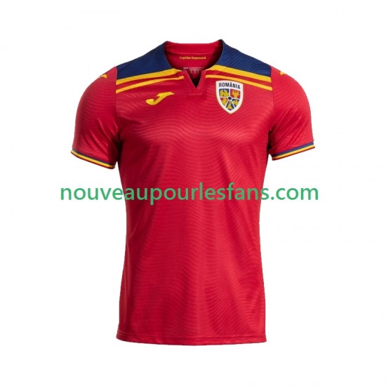 Maillot Roumanie Homme Tenue Extérieur 2025 Manche Courte