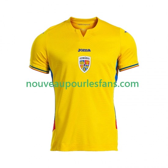 Maillot Roumanie Homme Tenue Domicile 2025 Manche Courte