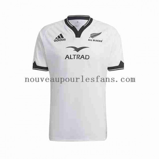 Maillot Rugby ALL BLACKS Homme Tenue Extérieur 2023 Manche Courte