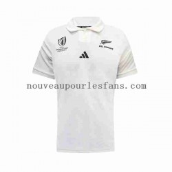 Maillot Rugby ALL BLACKS RWC 2023 Homme Tenue Extérieur  Manche Courte