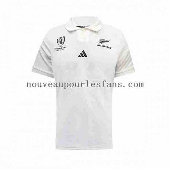 Maillot Rugby ALL BLACKS RWC 2023 Homme Tenue Extérieur  Manche Courte