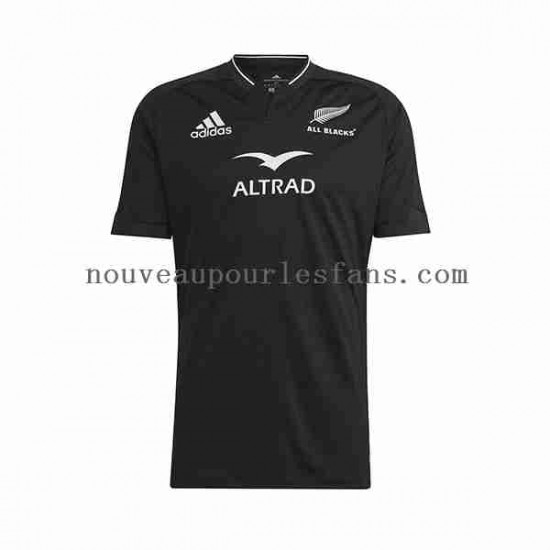 Maillot Rugby ALL BLACKS Homme Tenue Domicile 2023 Manche Courte