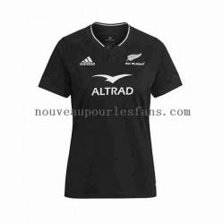 Maillot Rugby ALL BLACKS Femme Tenue Domicile 2023 Manche Courte