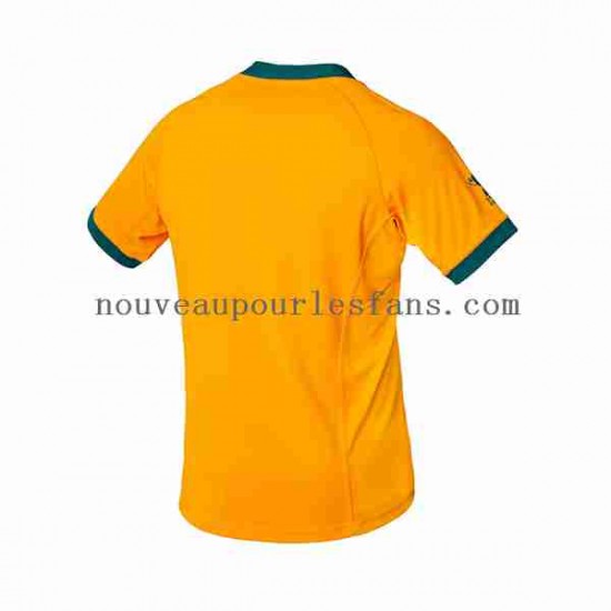 Maillot Rugby Australie RWC 2023 Homme Tenue Domicile  Manche Courte