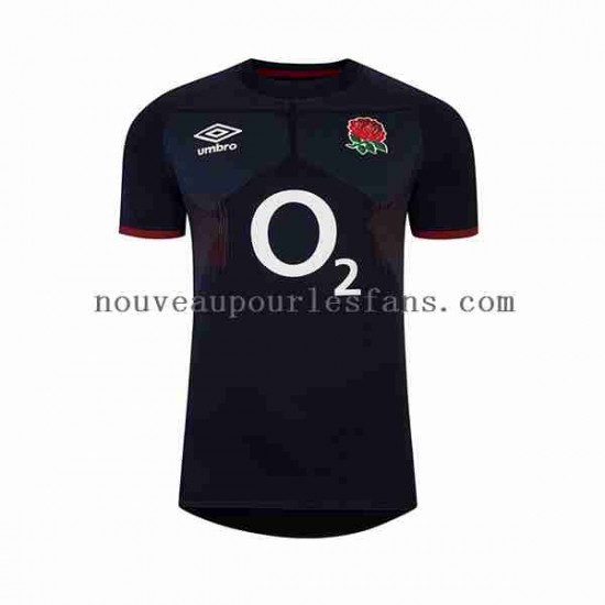 Maillot Rugby Angleterre Homme Tenue Extérieur 2024 Manche Courte