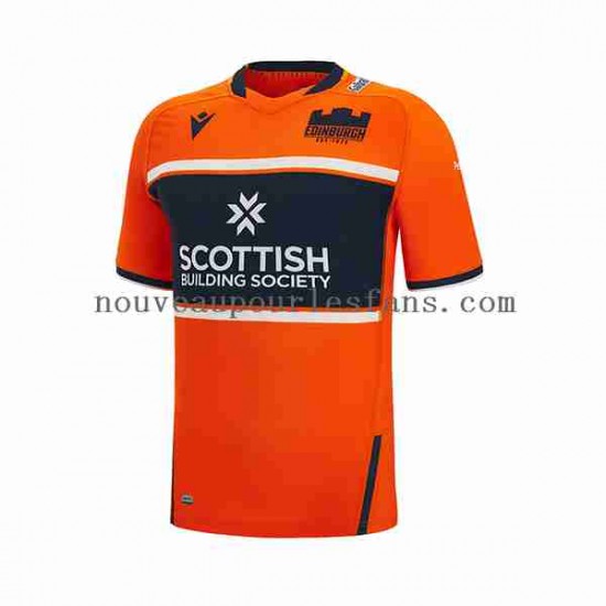 Maillot Rugby Edinburgh Homme Tenue Extérieur 2023 Manche Courte