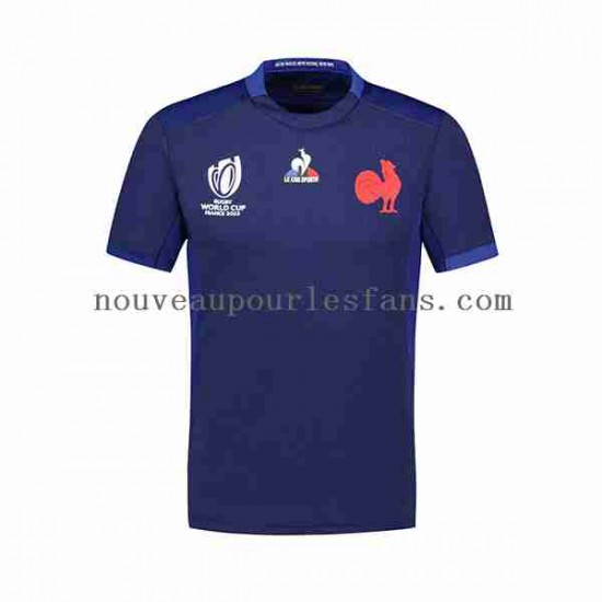 Maillot Rugby France RWC 2023 Homme Tenue Domicile  Manche Courte