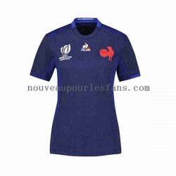 Maillot Rugby France RWC 2023 Femme Tenue Domicile  Manche Courte