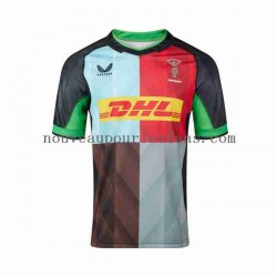 Maillot Rugby Harlequins Homme Tenue Domicile 2024 Manche Courte