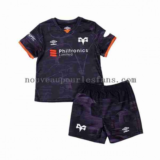 Maillot Rugby Ospreys Enfant Tenue Domicile 2023 Manche Courte