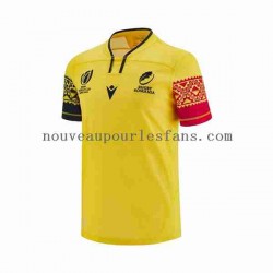 Maillot Rugby ROUMANIE RWC 2023 Homme Tenue Domicile  Manche Courte